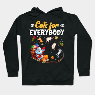 Gifts For Everybody Are Cats Awesome Christmas Hoodie